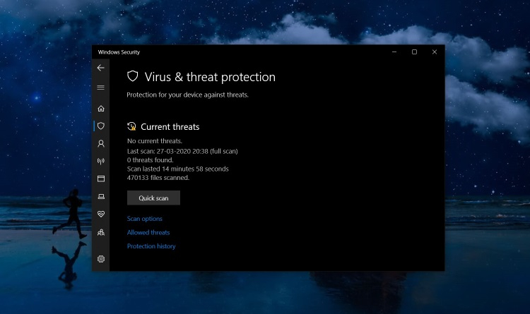 Обновление механизма обнаружения угроз для windows defender antivirus как удалить