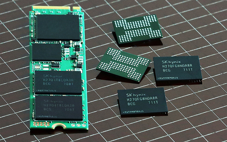 Микросхемы 3D NAND и SSD производства SK Hynix