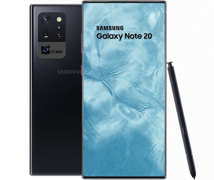 Концепт-рендер Samsung Galaxy Note 20 / phonearena.com