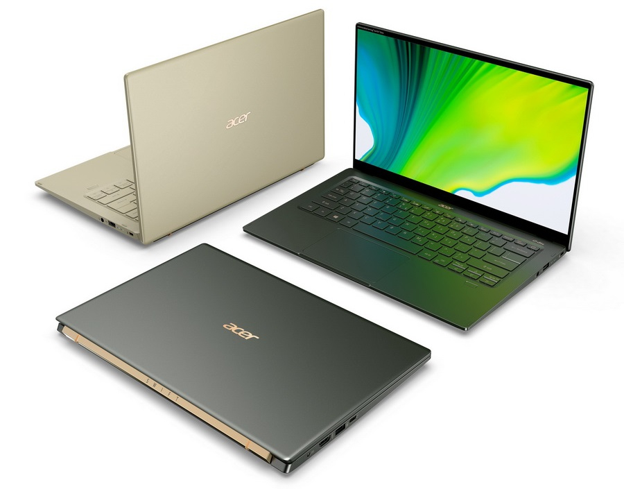 Acer представила обновлённый Swift 5: первый ноутбук на платформе Intel Tiger Lake