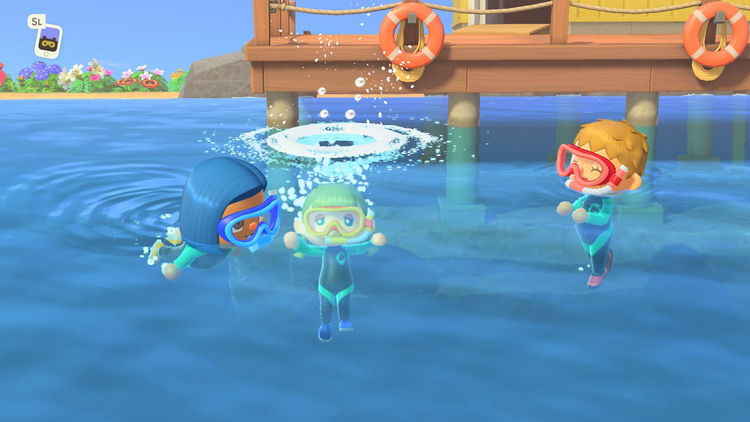 3 июля в Animal Crossing: New Horizons появится возможность плавать в море