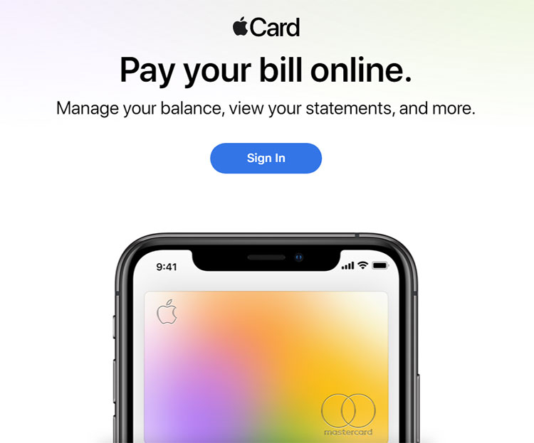 Владельцы карточек Apple Card теперь могут пользоваться счётом с ПК через веб-портал