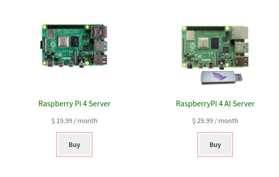 Другие провайдеры также экспериментируют с услугами на базе Raspberry Pi. Доступны даже версии с ИИ-ускорителями