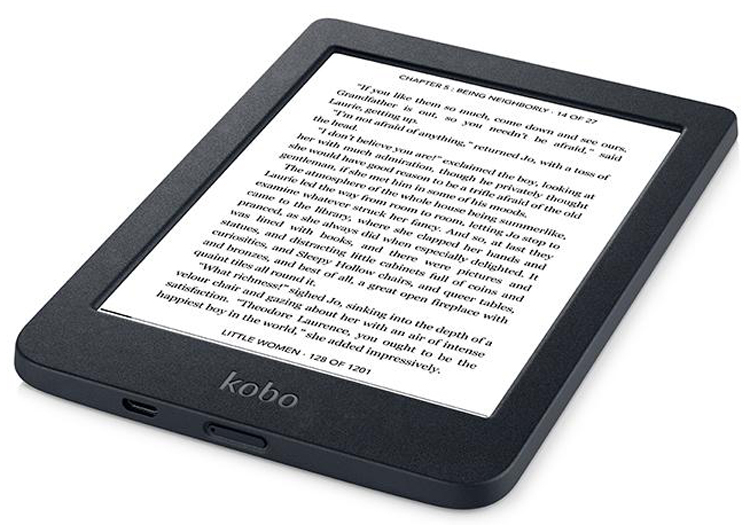 100-долларовый ридер Kobo Nia с подсветкой ComfortLight оснащён 8 Гбайт памяти