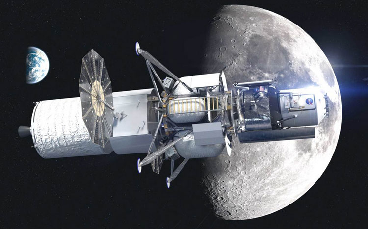 Корабль будущей лунной миссии в сборе (Blue Origin)