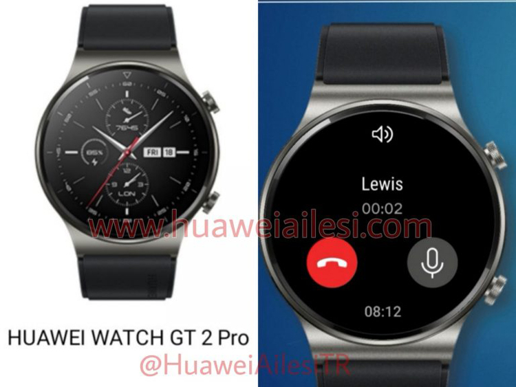 Смарт-часы Huawei Watch GT2 Pro с профессиональными функциями красуются на изображениях"