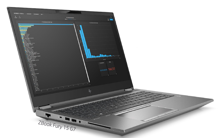 Мобильные рабочие станции HP ZBook Fury 15/17 G7 оснащены 4К-экраном и ускорителем NVIDIA Quadro