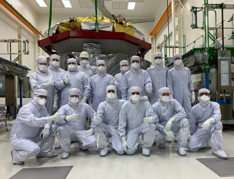  Карантинным мероприятиям при подготовке миссии ExoMars-2022 уделяется серьезное внимание. Фото Роскосмоса 