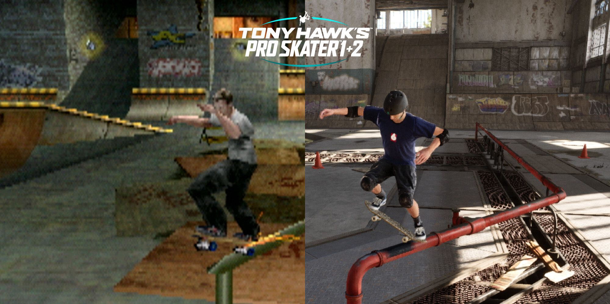 Улучшен каждый элемент: блогер сравнил Tony Hawk's Pro Skater 1+2 с оригиналами