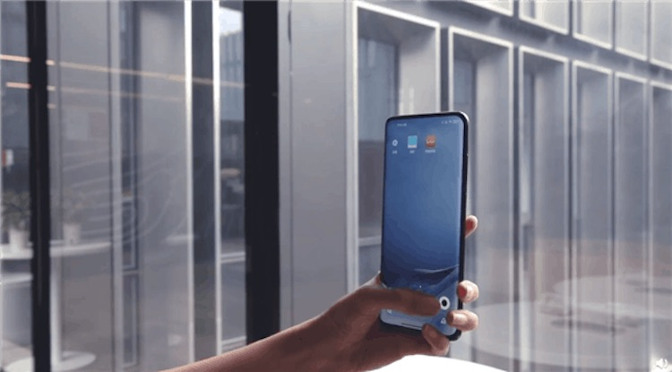 Xiaomi готова начать выпуск смартфонов с фронтальной камерой, скрытой под дисплеем