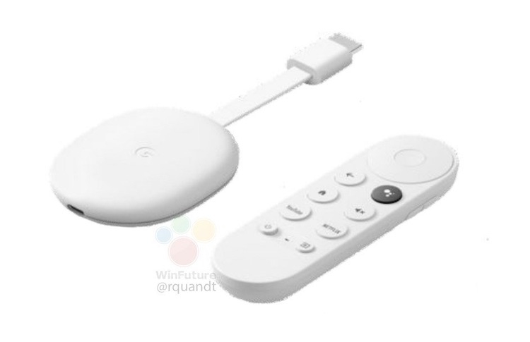 Обновлённая ТВ-приставка Google Chromecast с Google TV будет поддерживать 4K и голосовое управление