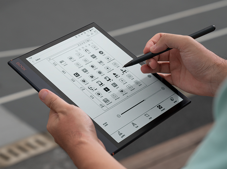 Ридер Onyx Boox Note Air с 10-дюймовым экраном E Ink HD Carta позволяет создавать рисунки и заметки