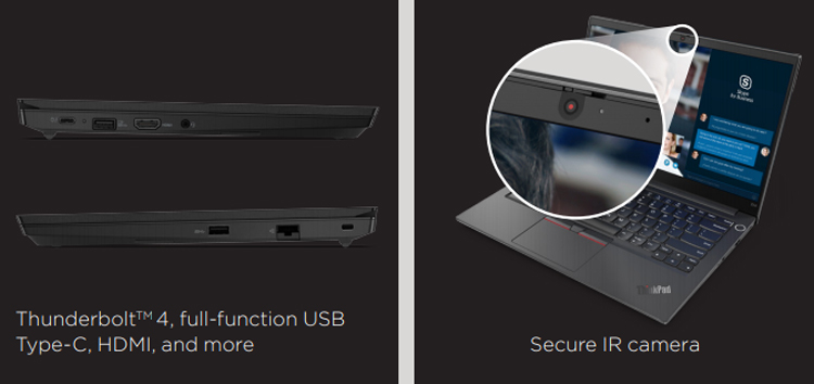 Ноутбуки Lenovo ThinkPad E14 Gen 2 и E15 Gen 2 получили поддержку Thunderbolt 4