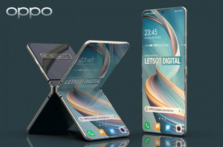 OPPO проектирует гибкий смартфон-раскладушку в стиле Motorola razr