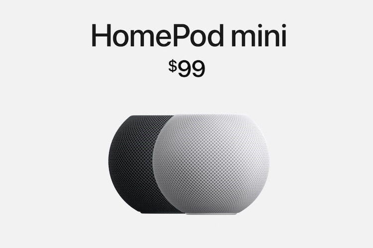 Apple представила компактную смарт-колонку HomePod mini за $99