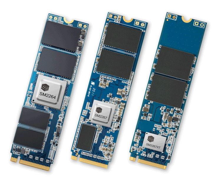 Потребительские SSD на новом контроллере Silicon Motion обеспечат скорость до 7400 Мбайт/с
