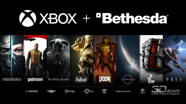  DOOM, Wolfenstein, The Elder Scrolls и другие популярнейшие франшизы из портфолио Bethesda стали частью Xbox 