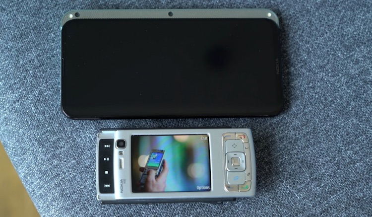 Легендарный Nokia N95 должен был получить переиздание. Прототип показали на видео
