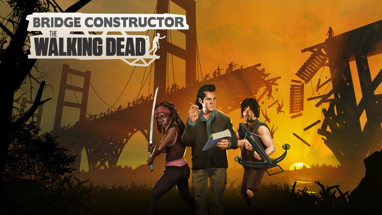 Bridge Constructor: The Walking Dead выйдет 19 ноября, но не на PlayStation 5