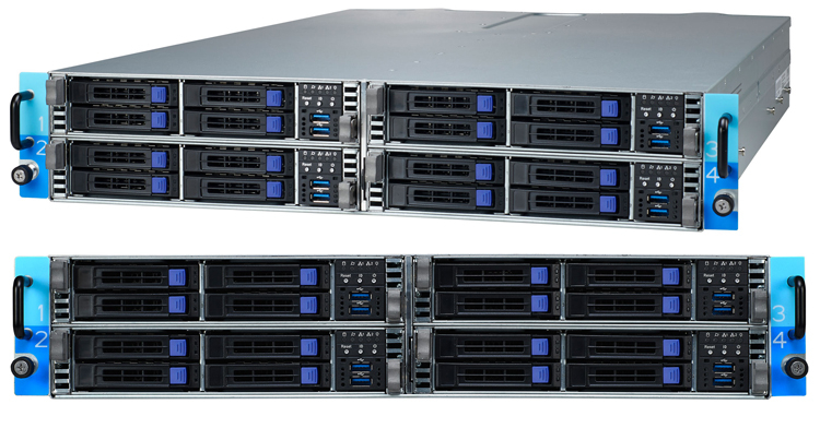 TYAN Transport CX TN73-B8037-X4S: high density server based on AMD EPYC