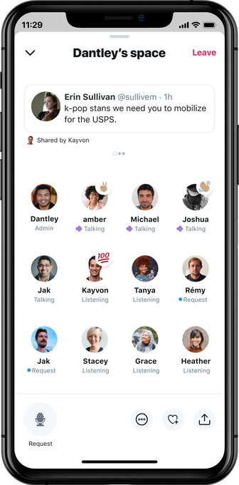 Голосові чати у твіттері Голосові чати у твіттері