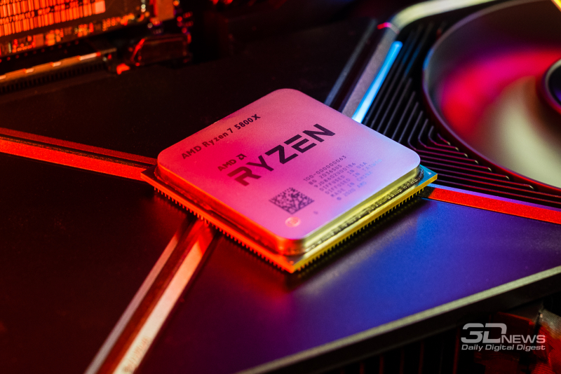 Обзор процессора AMD Ryzen 7 5800X: горячий парень