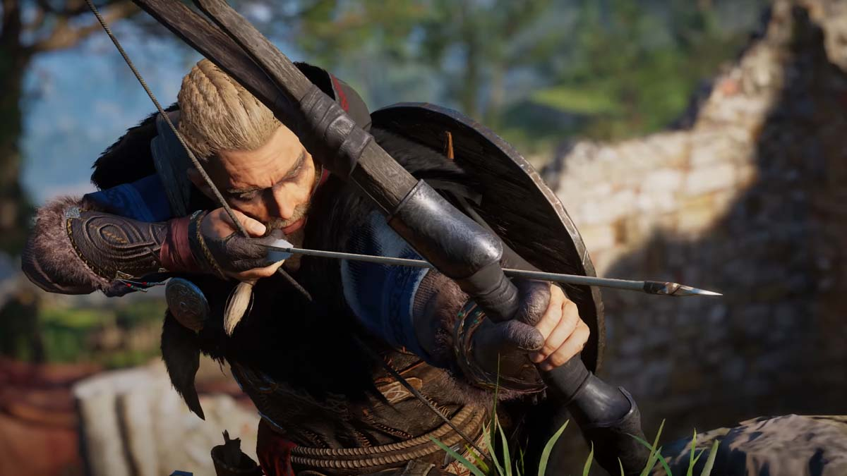 Раньше было лучше: игрок сравнил реакцию главных героев AC Valhalla и первой Assassin's Creed на попадание стрел