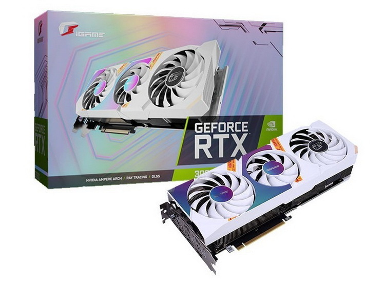  Colorful iGame GeForce RTX 3060 Ti Ultra W OC-V 