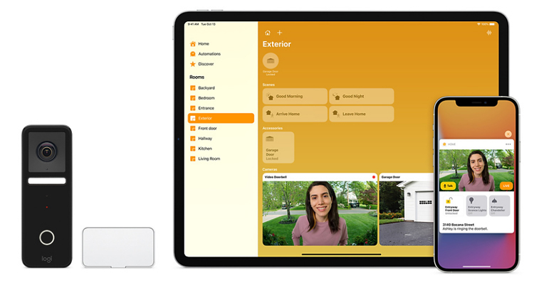 Logitech представила умный дверной звонок Circle View Doorbell с поддержкой Apple HomeKit по цене $200