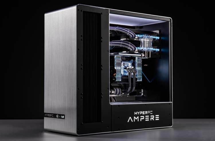 HYPERPC выпустила в России мощный компьютер AMPERE с парой RTX 3090 по цене от 1,2 млн рублей
