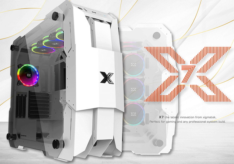 Представлен корпус Xigmatek X7 формата Super Tower с поддержкой видеокарт длиной до 480 мм