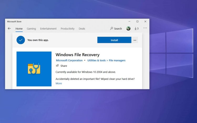 Windows File Recovery Windows File Recovery
