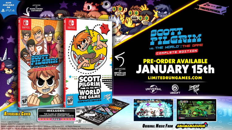 Limited Run Games выпустит ограниченные издания Scott Pilgrim vs. The World: The Game – Complete Edition
