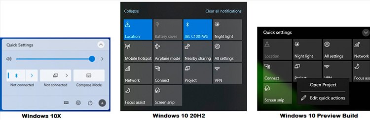Windows 10X / Актуальная Windows 10 / Windows 10 Technical Preview