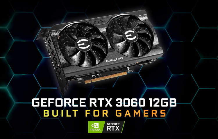 EVGA GeForce RTX 3060 12GB XC
