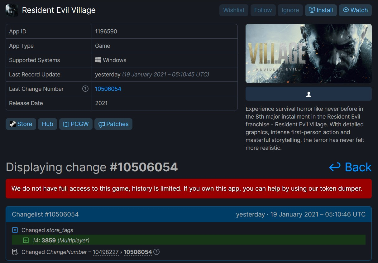 Resident evil village steam is currently in offline mode for the first launch go (120) фото
