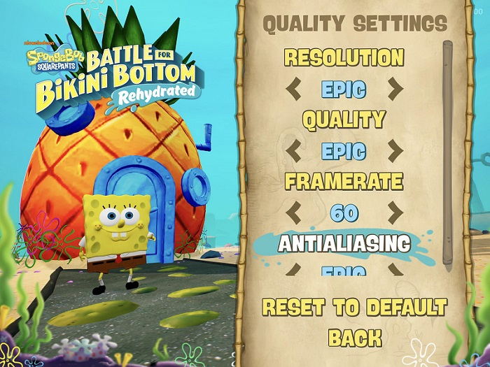 Скриншот мобильной версии SpongeBob SquarePants: Battle for Bikini Bottom — Rehydrated