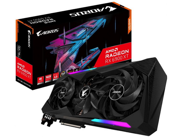 Gigabyte представила флагманскую Radeon RX 6900 XT Aorus Master с огромной системой охлаждения