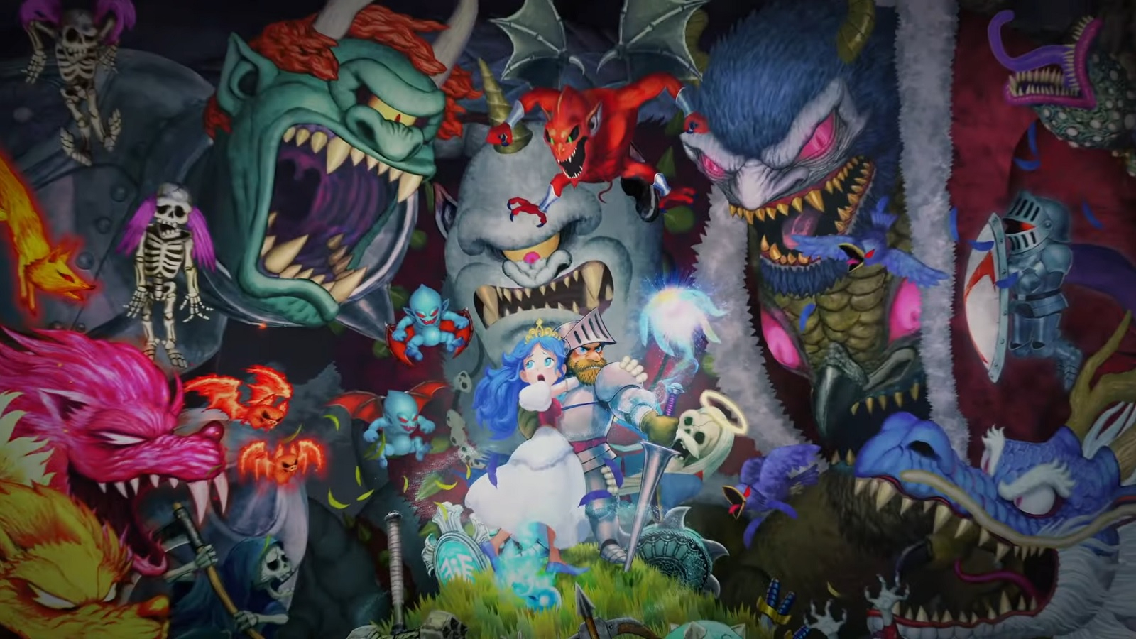Видео: уровни сложности, теневые версии локаций и арсенал героя в новом трейлере Ghosts ‘n Goblins Resurrection