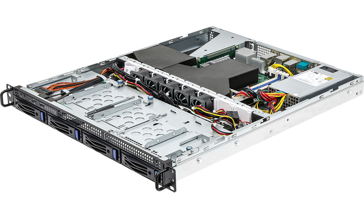 ASRock Rack 1U4LW-X570/2L2T - 1U server with AMD Ryzen 5000 and two 10GbE ports