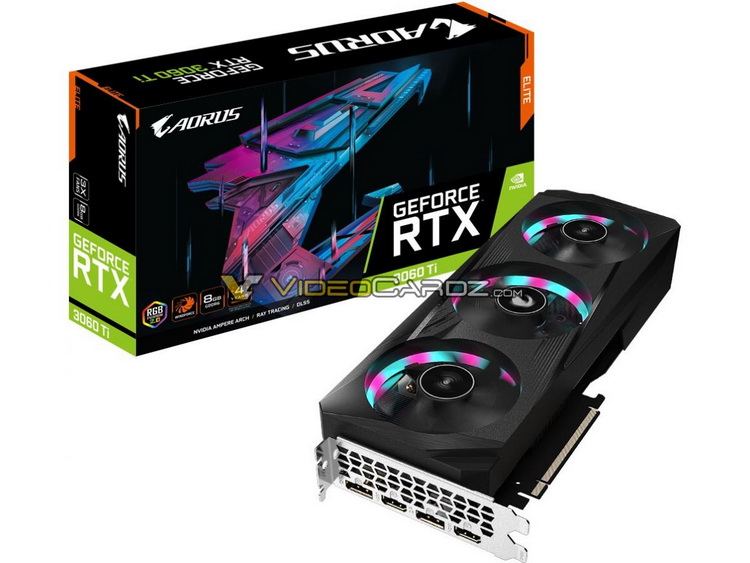 Gigabyte придумала новый кулер для видеокарт Aorus Elite и опробует его на GeForce RTX 3060 Ti