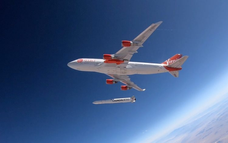 Воздушный старт. Источник изображения: Virgin Orbit