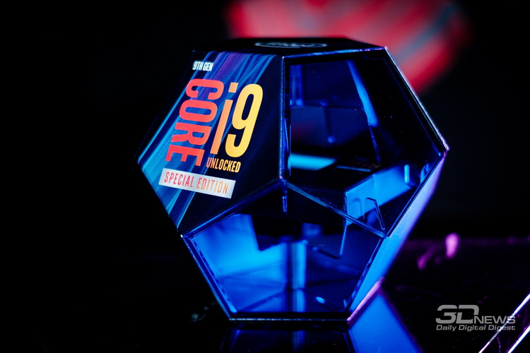 Упаковка процессора Intel Core i9-9900KS