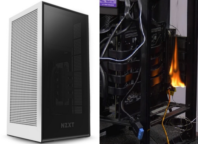 Из-за опасности возгорания NZXT официально отозвала корпуса H1 в США и Канаде