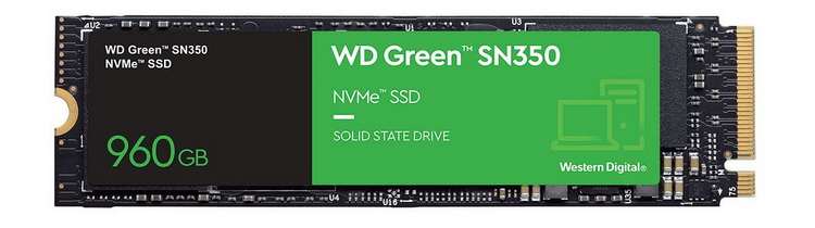 Western Digital releases WD Green SN350 NVMe drives priced at 