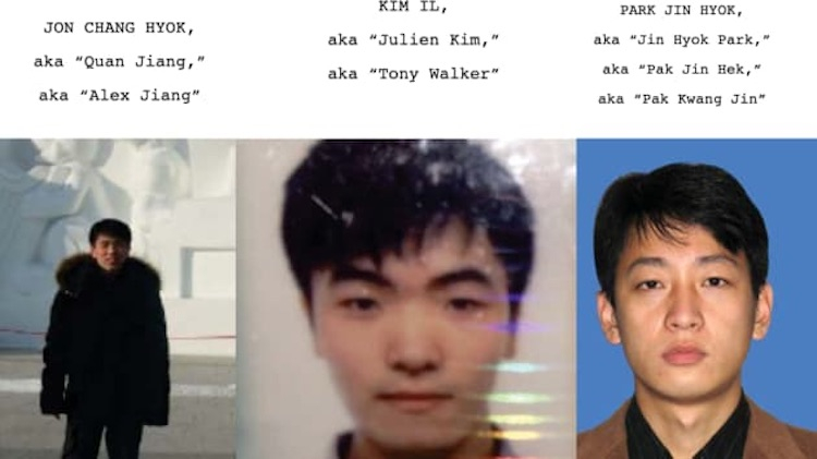 Влада США звинуватила трьох північнокорейських хакерів у масштабній крадіжці криптовалюти Влада США звинуватила трьох північнокорейських хакерів у масштабній крадіжці криптовалюти