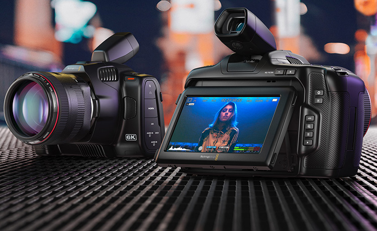 Представлена камера Blackmagic Pocket Cinema 6K Pro формата Super 35 с сенсорным экраном и другими улучшениями