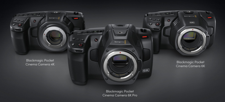 Представлена камера Blackmagic Pocket Cinema 6K Pro формата Super 35 с сенсорным экраном и другими улучшениями