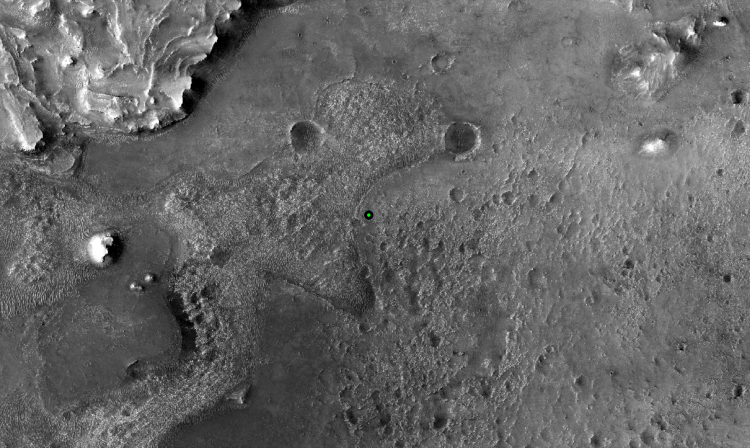 NASA обнародовало видео посадки марсохода Perseverance. А ещё панораму кратера Езеро и звуки Марса