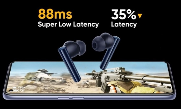 Представлены беспроводные наушники Realme Buds Air 2 с шумоподавлением и Bluetooth 5.2 по цене $45